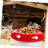 Hamster Ceramic Bowl Mushroom Food Hamster Feeder Chinchilla Bowl Hamster Water Guinea Pig Bowl Water Dish Rat Feeding Bowl Rat Bowl Hamster Bowl ...