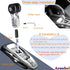 Arenbel 3.7" Weighted Alloy Gear Shift Knob T Handle Style Manual Shifter Stick Handle Fit Most Vehicle, Black...