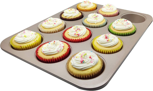 Premium Purple Greaseproof Cupcake Liners Muffin Paper Baking Cups Standard Sized, 100-Count...