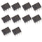 10pcs UC3842B UC3842 High Performance PWM Current Mode Controller 1 A, 8-Pin PDIP...