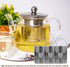 Luxshiny 3pcs Tea Strainers for Loose Tea Teapot Replacement Stainless Steel Mesh Strainer Tea Infuser Insert 7cm Tea Steeper Basket Filter for Te...