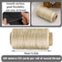 BAGERLA 273 Yards Leather Waxed Thread Sewing Kit Including Sewing Thread Needle Awl Thimble, Leather Sewing Upholstery Repair Kit for Leather Car...