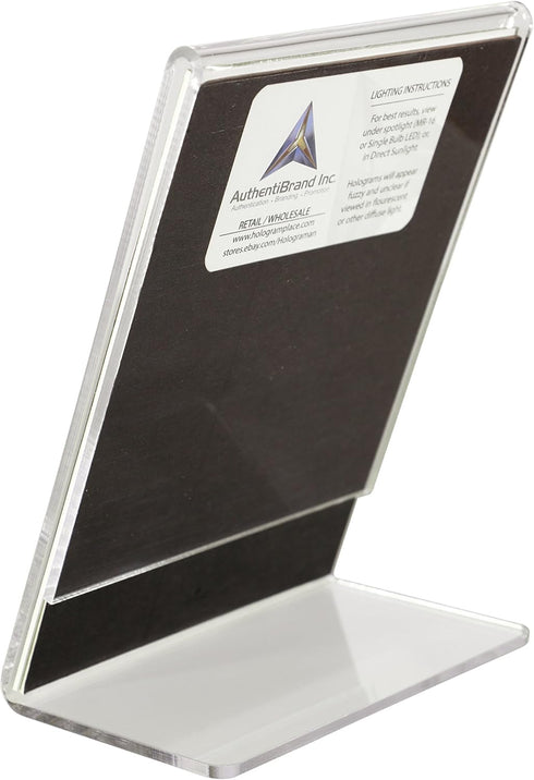 3D Lunar Lander Hologram DeskStand, Collectible Polaroid Photopolymer Film...
