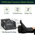 Disposable Black Nitrile Gloves Medium 50 Count - Extra Thick 4.5 Mil - Powder and Latex Free Rubber Gloves - Surgical Medical Exam Gloves - Food ...