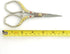 JubileeYarn Gold Dragon Relief w/Red Crystals Embroidery Craft Scissors - Silver - 1 Pair...