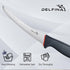 DELFINA 6 Inch Boning Knife for Meat Cutting, Semi-flexible Curved Blade Processing Knife, Premium Stainless Fish Fillet, BBQ Brisket Meat Trimmin...