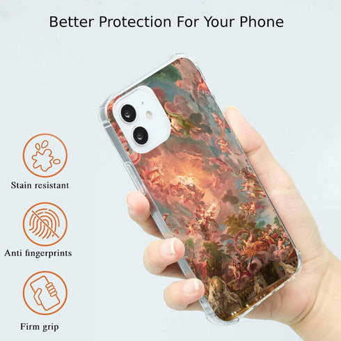 Renaissance Angel Art Phone Case Compatible with iPhone 11?Renaissance Iconic Painting Cool Teen Woman Girl Boy Case for iPhone 11,Silicone Shockp...