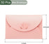 YOKIVE 50 Pack Mini Envelopes, Heart Shaped Clasp | Small Gift Card Holder, Great for Weddings Parties Boutiques(Pink)...