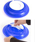 Spill Proof Scoop Bowl and Plate with Non-Skid Suction Base, Adaptive Self-Feeding Dinnerware for Elderly/Disabled (Blue Combo Set)...
