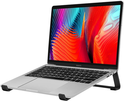 Thibault Aluminum Laptop Stand for Desk - Cooling Ergonomic Design - Fits MacBook Air Pro/DELL/HP/Lenovo/ThinkPad/Alienware - 13/14/15.6/16 -Easy ...
