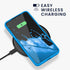 kwmobile Case Compatible with Samsung Galaxy S22 Plus Case - TPU Silicone Phone Cover with Soft Finish - Radiant Blue...