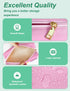 Preppy Makeup Bag, Synthetic Leather Patch Cosmetic Bag with SKIN Chenille Letter for Skincare, Gift for Girlfriend or Wife, Present for Girls, Da...