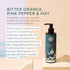 The Handmade Soap Company Shower Gel, Bitter Orange, Pink Pepper, & Hay Body Wash, Liquid Bath Soap, Moisturizing Body Wash, Cruelty Free & Vegan ...
