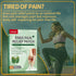 36Pcs Knee Pain Relief Patches,Wormwood Extract Sticker 8-Hour Relief of Joint Pains for Knee, Back, Neck, Shoulder Pain...