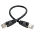 Tripp Lite Cat6a Ethernet Cable, 10G-Certified Patch Cable, Snagless, Shielded STP PoE Ethernet Cord, 15 ft, Black (N262-06N-BK), 6in....