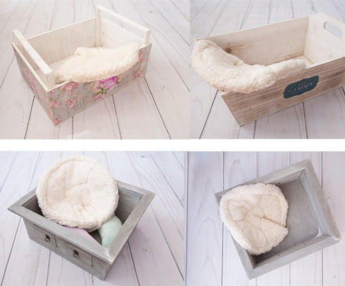 Newborn Baby Photography Props Posing Blanket, Professional for Baby Photography Contoured Posing Positioner Set with Flexible Metal Edges Diamete...