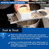 Stainless Steel Spaetzle Maker Spaetzle Noodle Dumpling Maker with Safety Pusher...