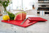 Architec Original Gripper Barboard, 5" by 7", Yellow, Patented Non-Slip Technology and Dishwasher Safe Cutting Board...