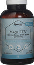 Vitacost Synergy Mega EFA® Mini Gels - 1200 mg per serving Omega 3 EPA & DHA Natural Strawberry -- 240 Softgels...