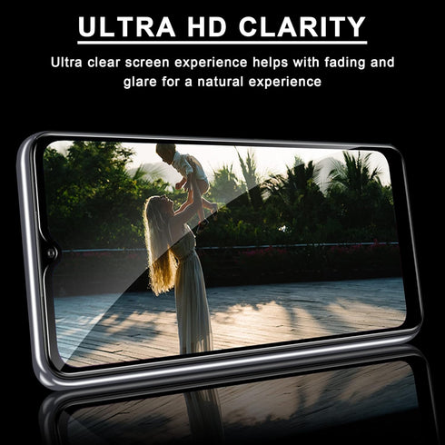[2+2 Pack Tempered Glass Screen Protector for Motorola Moto G Pure 2021 - and 2 Pack Camera Lens Protector - HD Clarity - Anti-Scratch - Case Frie...
