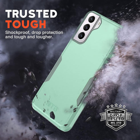 NTG [1st Generation Designed for Samsung S21 Plus Case, Heavy-Duty Tough Rugged Lightweight Slim Shockproof Protective Case for Samsung Galaxy S21...