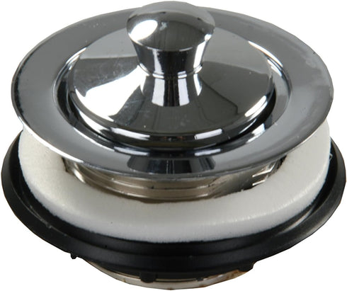 JR Products 95135 Strainer with Pop-Up Stopper - Chrome...