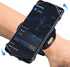 Wristband Running Phone Holder for iPhone 15/14/13/12 Pro Max/11/X/8 Plus/8/7, 360°Rotatable with Key Holder, Sports Wristband for Samsung Galaxy ...