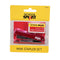 School Smart Mini Stapler Set with 500 Staples, 20 Sheet Capacity, Red...