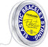 FANDAMEI 1mm Elastic Bracelet String Cord, Crystal Stretch Bead Cord for Bracelets Jewelry Making, Clear Stretchy Elastic String for Beading, Tran...