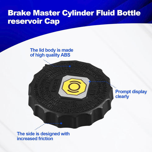 Brake Master Cylinder Fluid Bottle reservoir Cap Fits for Toyota Tacoma Tundra 4Runne RAV4 Camry Corolla Avalon FJ Cruiser Highlander Land Cruiser...