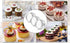 TeamFar 4 Inch Cake Pan, Mini Cake Pan Small Round Baking Tins Set Stainless Steel, For Baking Steaming Serving, Healthy & Sturdy, Easy Clean & Di...