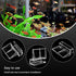 16 PCS 8mm Acrylic Aquarium Cover Clip, Clear Fish Tank Glass Cover Clip Support Holder Universal Lid Clips for Rimless Aquariums...