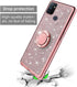 B-wishy for OnePlus Nord N100 Phone Case with Stylus Pen, Luxury Glitter Sparkles Cute Silicone TPU Case for Women Girls with Kickstand, Bling Rhi...