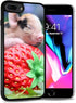 for iPhone 8, iPhone 7, iPhone SE 2 (2020), Durable Protective Soft Back Case Phone Cover, HOT12276 Baby Pig Strawberry...