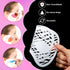 Marspark 24 Pcs Halloween Face Paint Stencils Set Reusable Face Painting Makeup Stencils Face DIY Art Template for Halloween Cosplay...