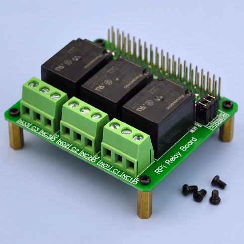 Electronics-Salon RPi Power Relay Board Expansion Module for Raspberry Pi A+ 3A+ B+ 2B 3B 3B+ 4B...