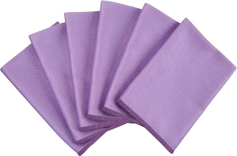SINLAND Microfiber Glass Cleaning Cloth, Lint Free Cleaning Cloth for Cleaning Window, Car Windows, Mirrors, and Stainless Steel 16x16inch (6-Pack...