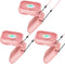 Hortsun 3Pack Necklace Fan Portable Neck Hanging Fan Mini Fan Handheld Fan for Cooling Small Personal Hands Free Fan USB Rechargeable Battery 3 Sp...