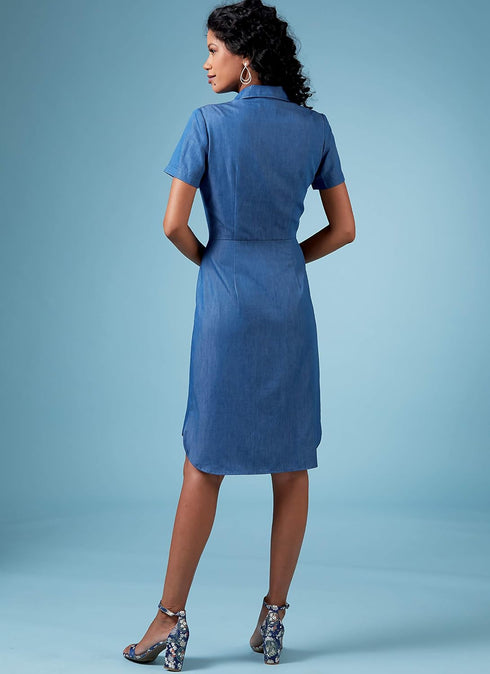 Butterick B6640A5 Easy to Sew Women's Petite Top, Pants, and Dress Sewing Patterns Sizes 6-14...