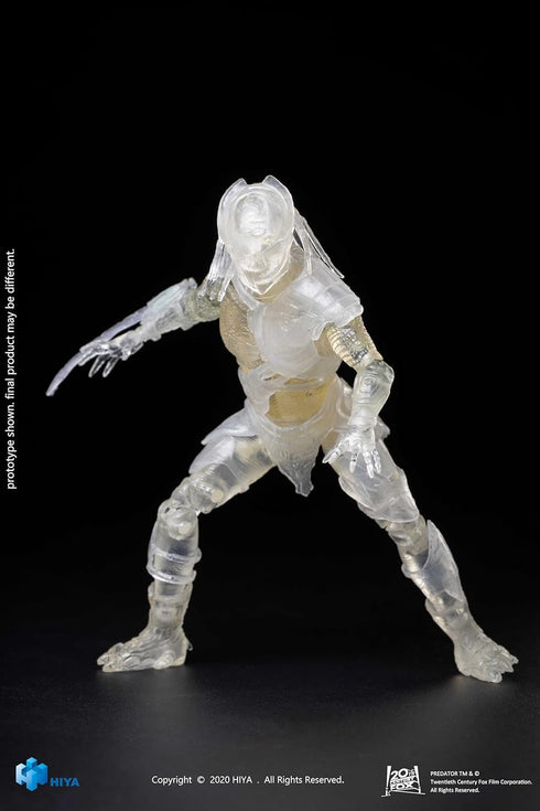 Hiya Toys Exquisite Mini Series 1/18 Scale 5 Inch Predators Invisible Falconer Action Figure...