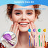 4-Pack Orthodontic Dental Care Kit – includes Soft Bristle Toothbrushes and Braces-Friendly Brush Flosser for Cleaner Interdental Brush Toothpick,...