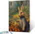 Tucocoo Rabbit Paint by Number for Adults, DIY Digital Oil Painting Kits on Canvas with Brushes and Acrylic Pigment, Garden Cute Animal Abstract S...