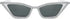 FEISEDY Small Cat Eye Sunglasses for Women Vintage Square Sparkling Crystal Trendy Retro Cateye Sunglasses B2317...