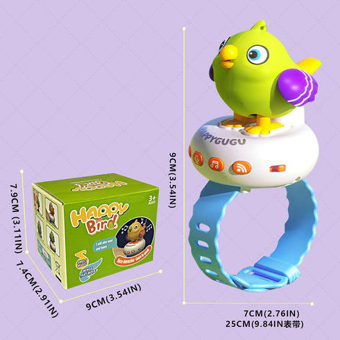 Toddler Toys 2-3, Interactive Musical Electronic Pets Talking Bird for Kids, Early Educational Learning Toys with 26 Songs & Recording, 1 2 3 4 Ye...