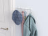 ClosetMaid Hanging Rack for Ties, Belts, Scarves, Jewelry, 10 Hooks, Attaches to Wire Shelving or Wall Mount, Durable Steel, White...