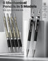 6PCS Art Mechanical Pencil Set, Drafting Pencil 5 Sizes- 0.3, 0.5, 0.7, 0.9MM & 2PCS 2.0MM Mechanical Drawing Pencils with 492PCS Leads (HB 2H 2B ...