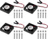 Aokin for Raspberry Pi Cooling Fan DC 5V/3.3V Brushless CPU Cooling Fan with Screws for Raspberry Pi 4 B, Pi 3 B+, Pi 3 B, Pi 2 B, Pi 1 B+, RetroF...