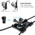 10-in-1 Gopro Fence Mount Upgraded Hook Chain Link for Hero 12 11 10 9 8 Max Session/Insta360/Action Digital Cameras/Smartphones-Ideal Backstop fo...