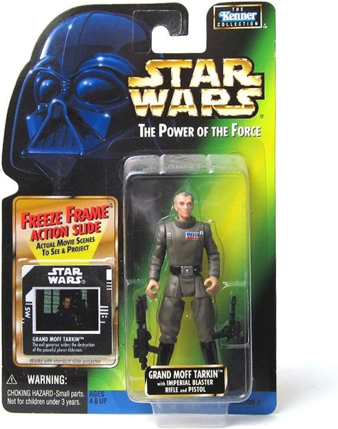 Star Wars Power of the Force Freeze Frame Grand Moff Tarkin Action Figure 3.75 Inches...