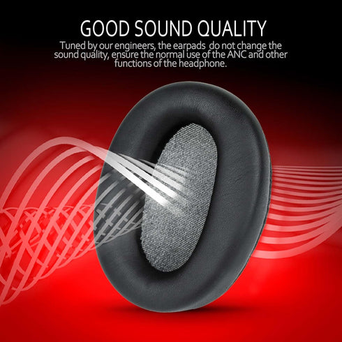 Krone Kalpasmos Replacement Earpads for Sony WH-CH720N, Compatible with Sony WHCH720 WHCH720N Headphone, Protein Leather Memory Foam Replacement E...